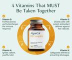 ALGAECAL D3 Complete - Enhanced Immune Support & Bone Health with D3