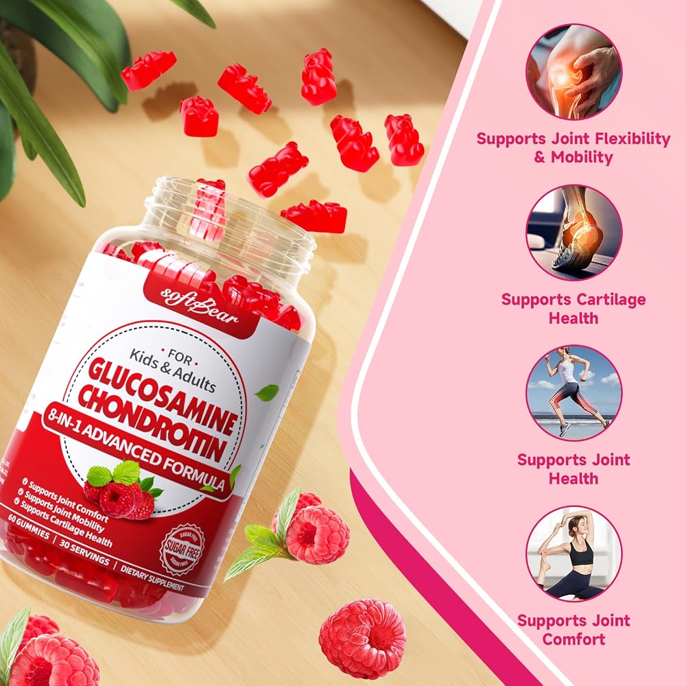 softbear Glucosamine Chondroitin Gummies Sugar Free