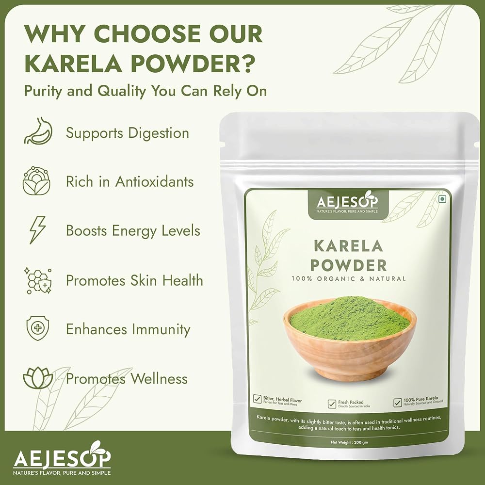 AEJESOP Karela Powder Bitter Melon - 7 oz - image 3