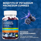 Vegavero Potassium Magnesium Gummies - Magnesium Glycinate Gummies