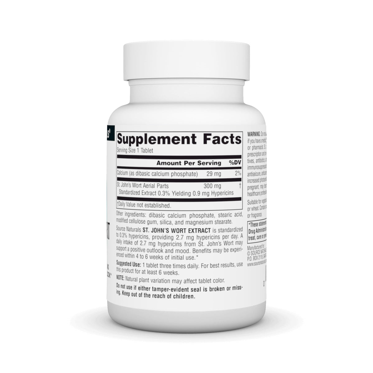 Source Naturals St. John's Wort 300mg