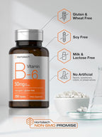 Horbäach Vitamin B6 50mg - 250 Tablets - image 5