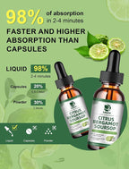 Lukaree Citrus Bergamot + Soursop Liquid Drops for Heart Health - 2 Fl Oz - image 4