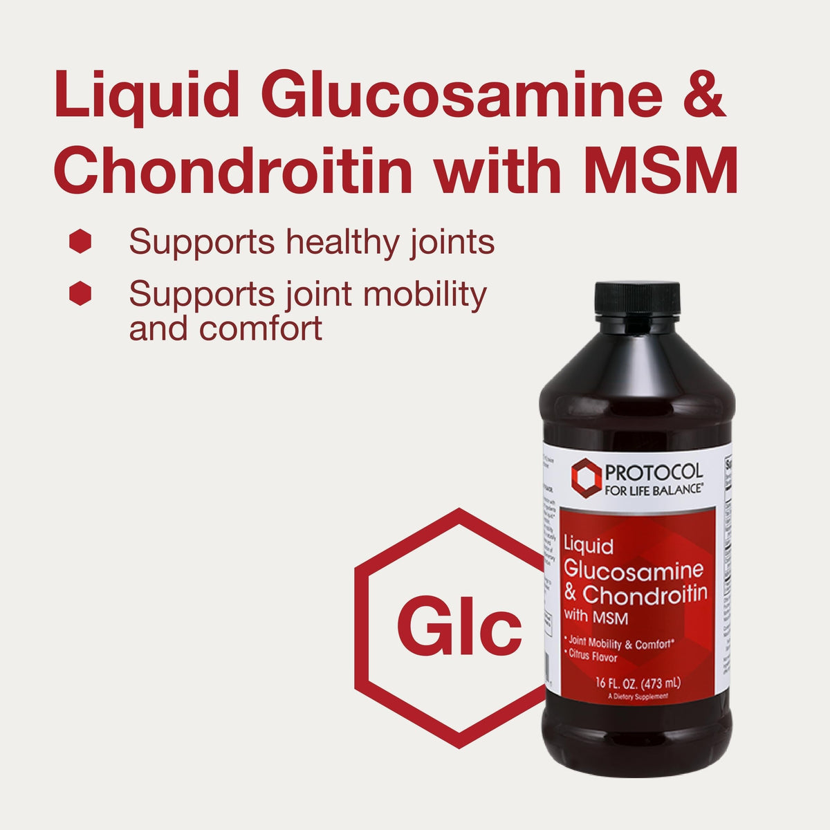 Protocol for Life Balance Liquid Glucosamine Chondroitin - 16 fl oz - image 4