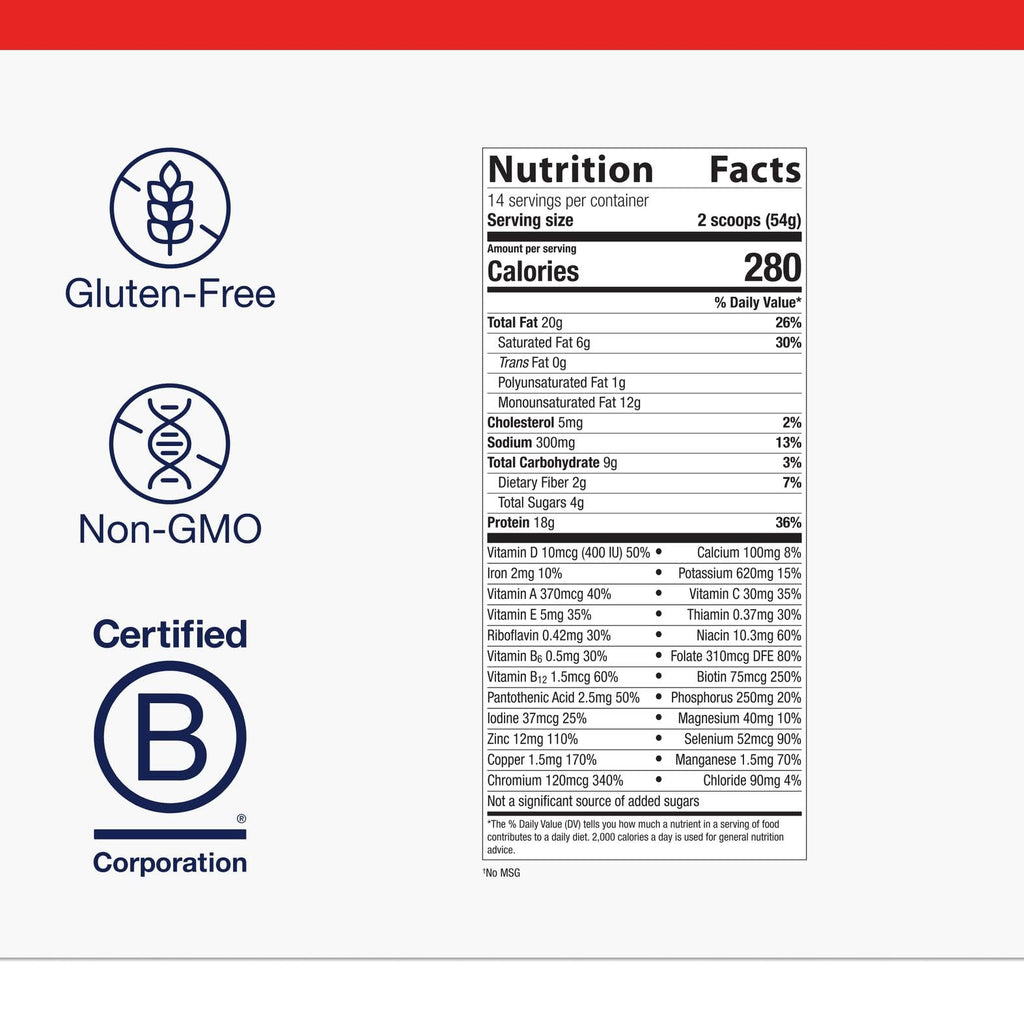 Metagenics Ketogenic Shake - Keto Protein Powder - Low Carb