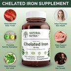 Natural Nutra Chelated Iron Supplement Parent