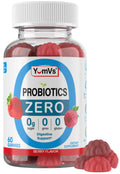 YUM-V'S Sugar Free Probiotic Gummies 5 Billion CFU - 60 Count