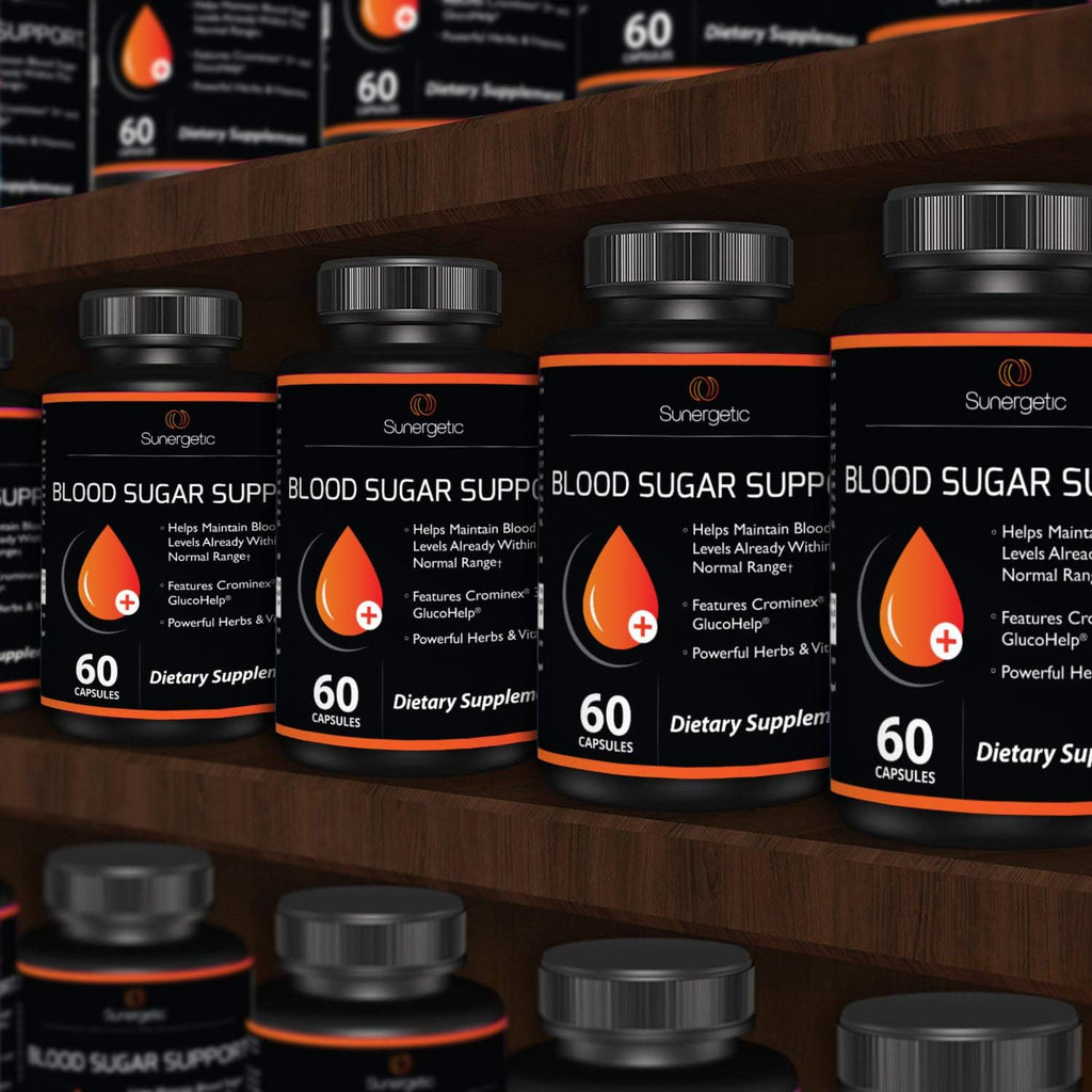 Sunergetic Blood Sugar Support Supplement - 60 Capsules - image 6