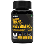 NutriJa Trans Resveratrol 250mg Antioxidant - 30 Capsules