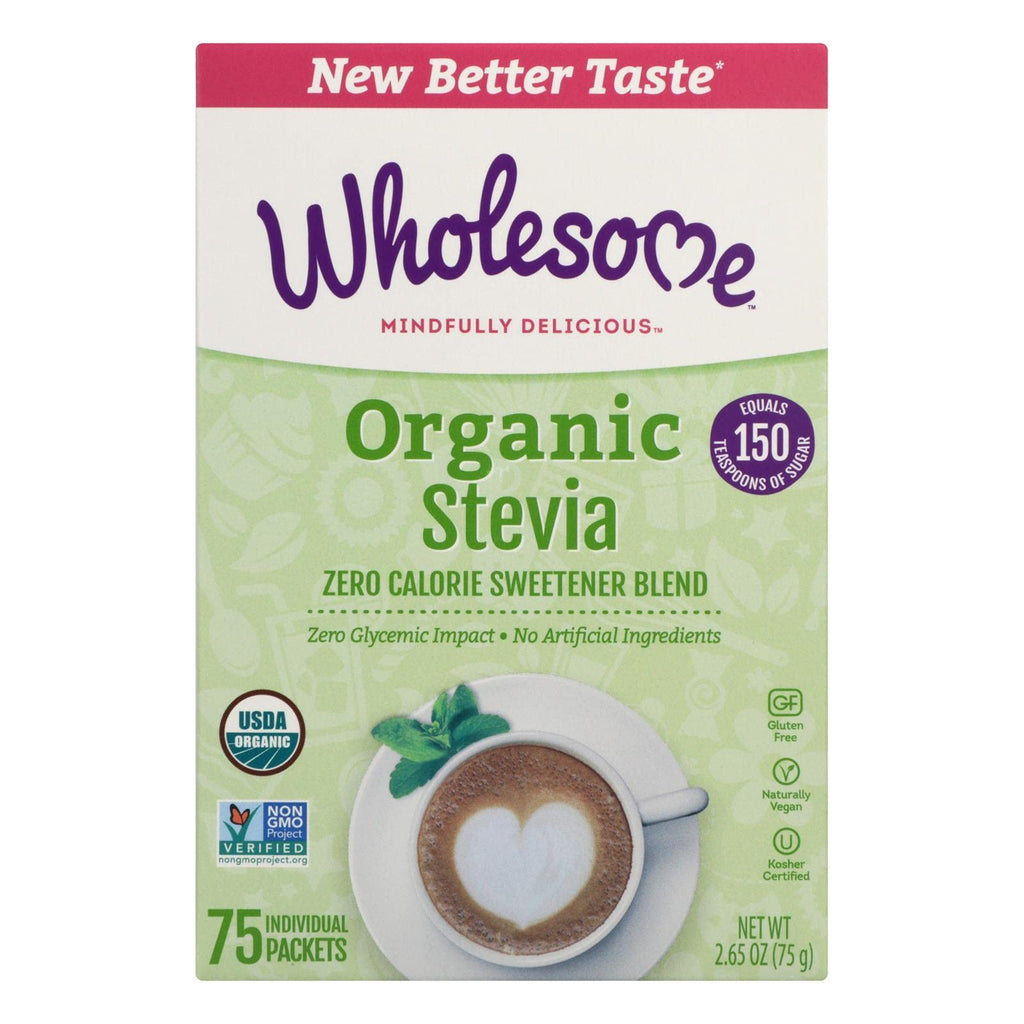 Wholesome Stevia 95+% Organic - 450 Packets