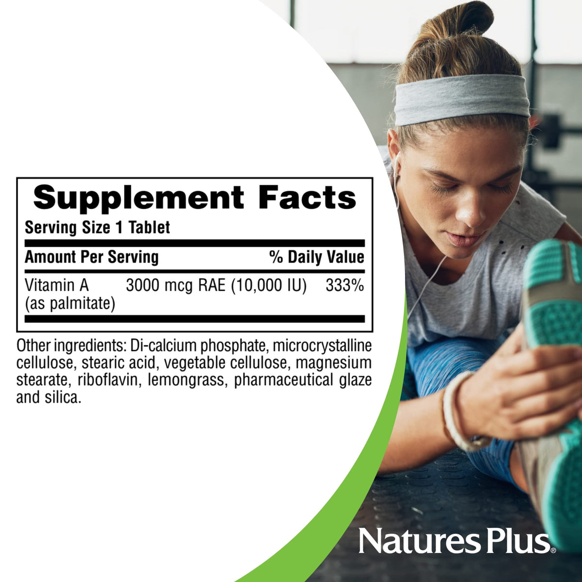 NaturesPlus Vitamin A 10,000 IU - 90 Tablets - image 5