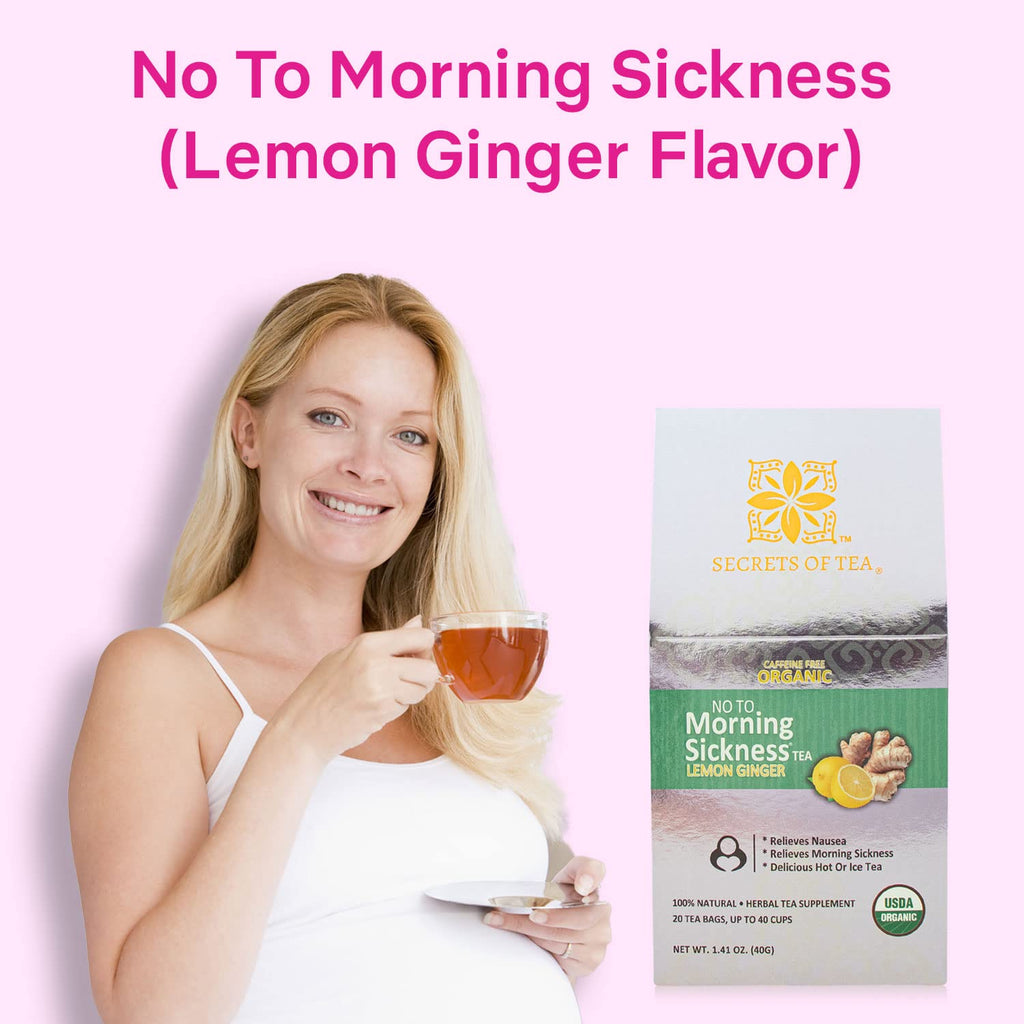 Secrets Of Tea Morning Sickness Relief Pregnancy Tea - 20 Count - image 2