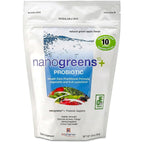 Biopharma Scientific NanoGreens + Probiotic Green Spirulina Powder