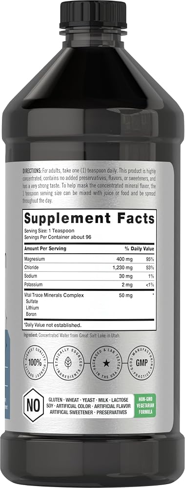 Horbäach Liquid Magnesium Mineral Complex - 16 fl oz - image 2