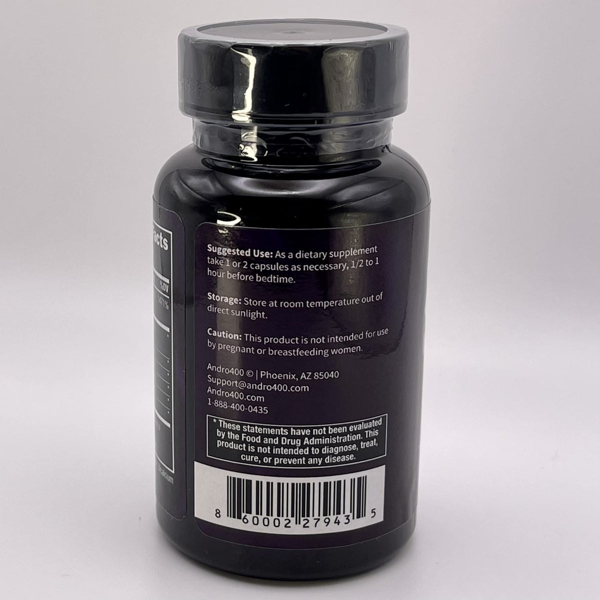 Andro400 Love to Sleep Natural Sleep Aid - 60 Capsules - image 3