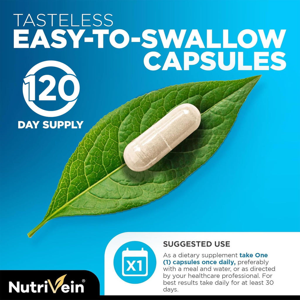 Nutrivein Premium Zinc - High-Absorption Zinc Supplements