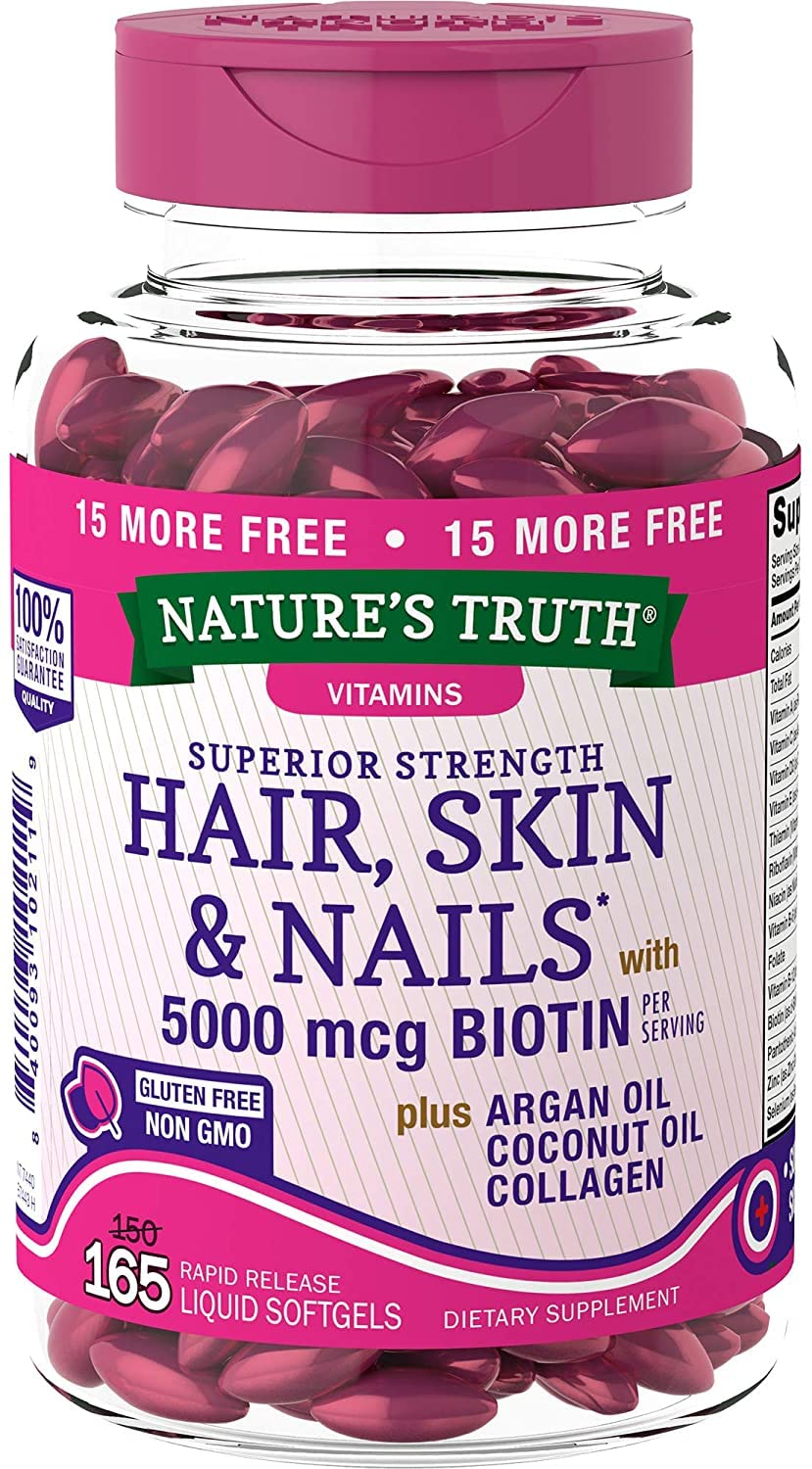 Nature's Truth Superior Strength Hair/Skin/Nails Softgels - 330 Count
