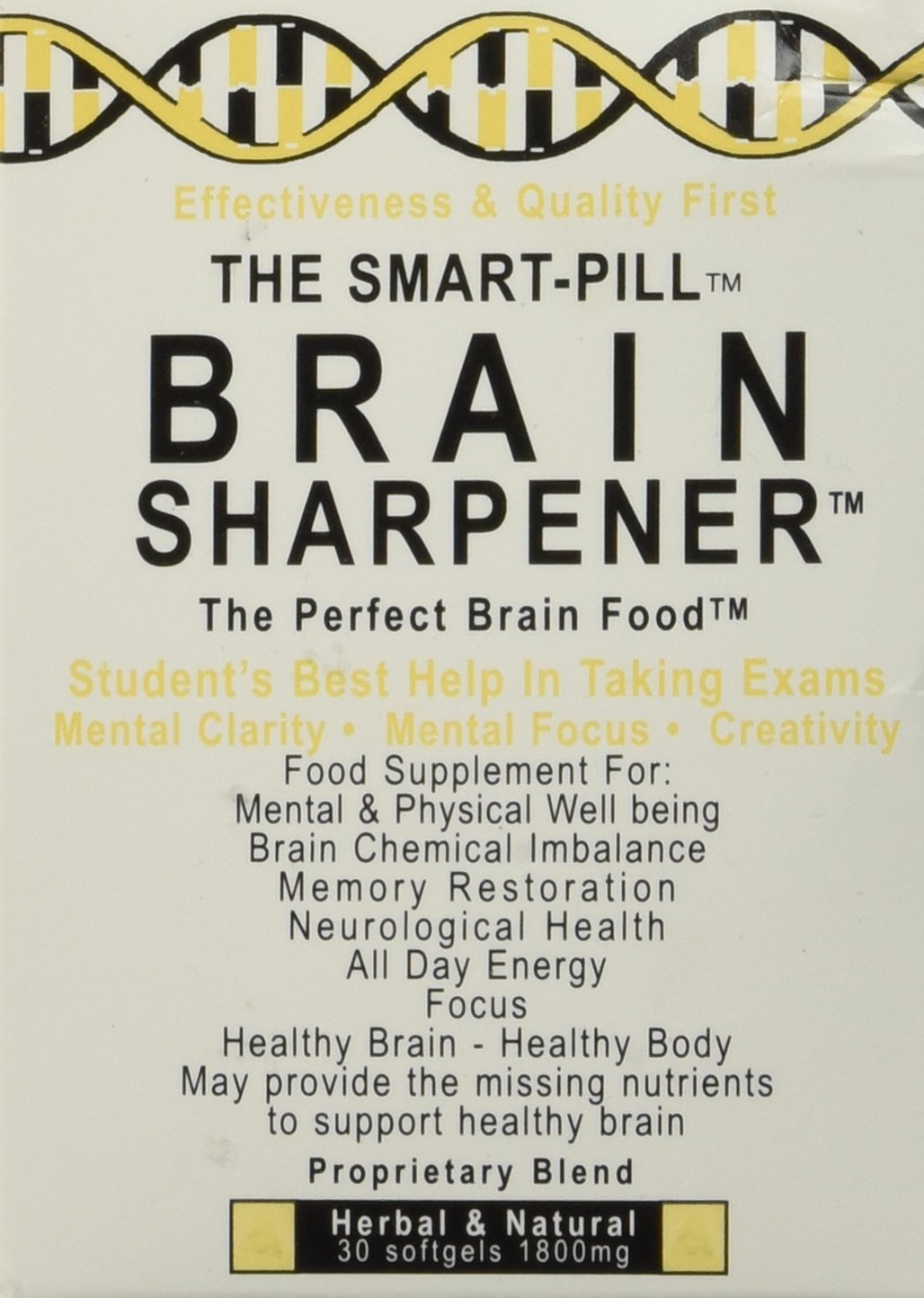 The Smart Pill Brain Sharpener Phosphatidylserine - 30 Capsules