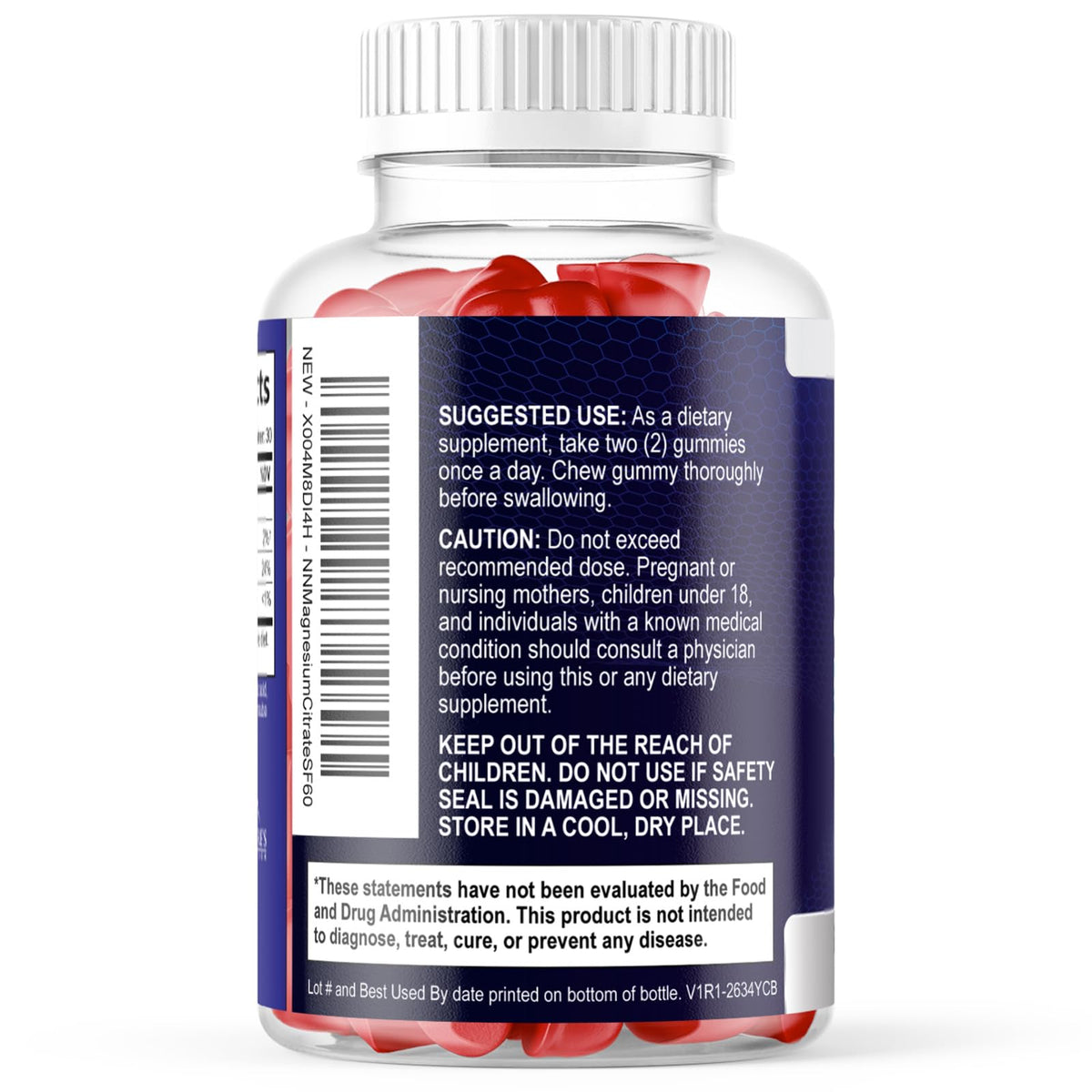 Nature's Nutrition Magnesium Citrate Gummies - 60 Gummies - image 8