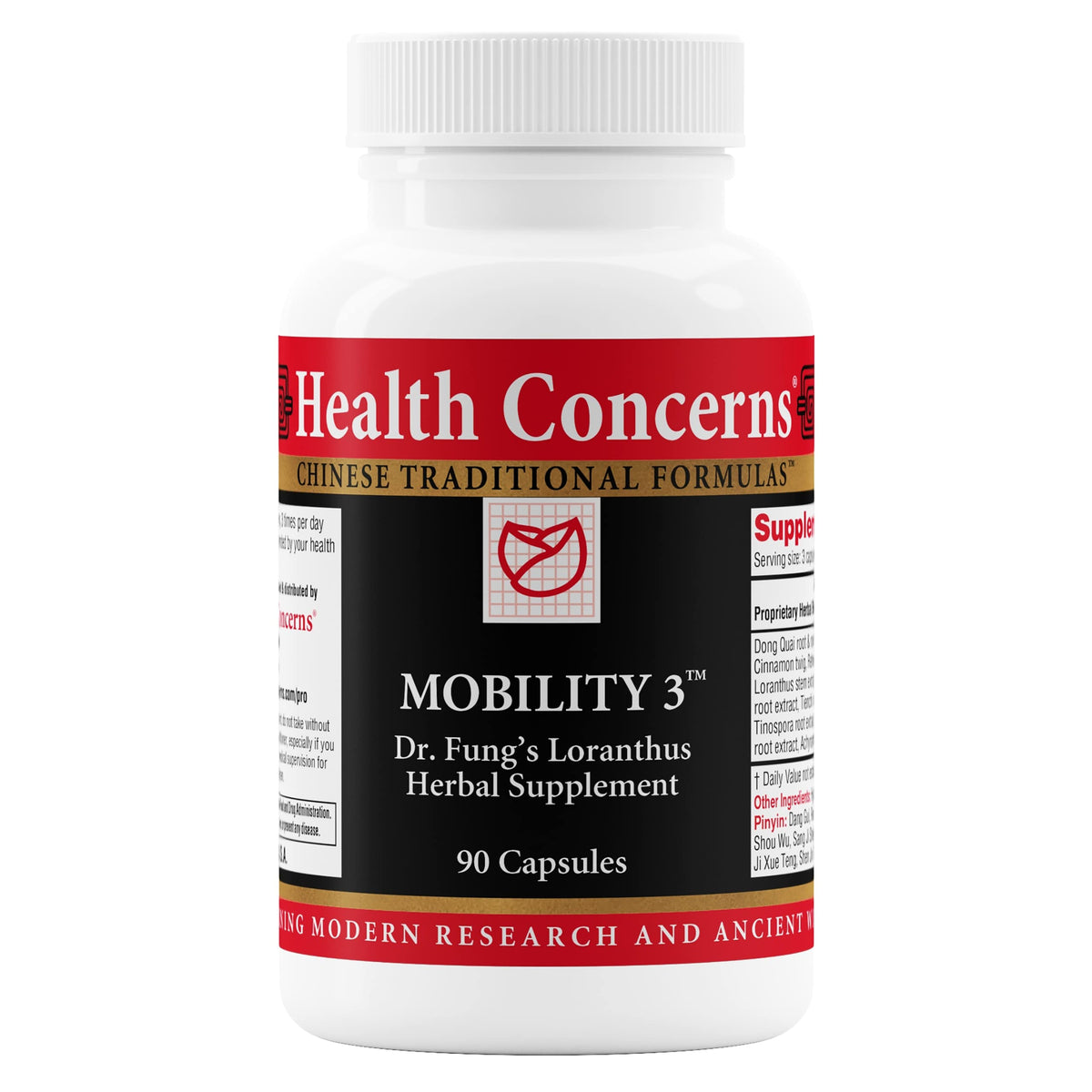 Health Concerns Mobility 3 Joint & Muscle Support - 90 Capsules