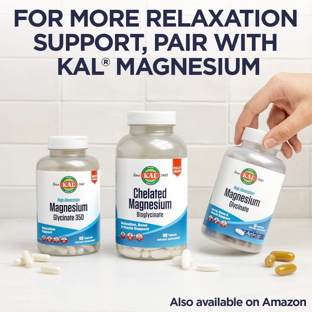KAL Melatonin 3mg Sleep Aid Slow Release - 60 Tablets - image 7