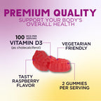 Nature's Nutrition Vitamin D3 5000 IU Gummies - 120 Gummies - image 3
