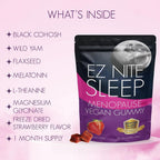 E-Z Nite Sleep Menopause Vegan Gummies - 30 Nights - image 3