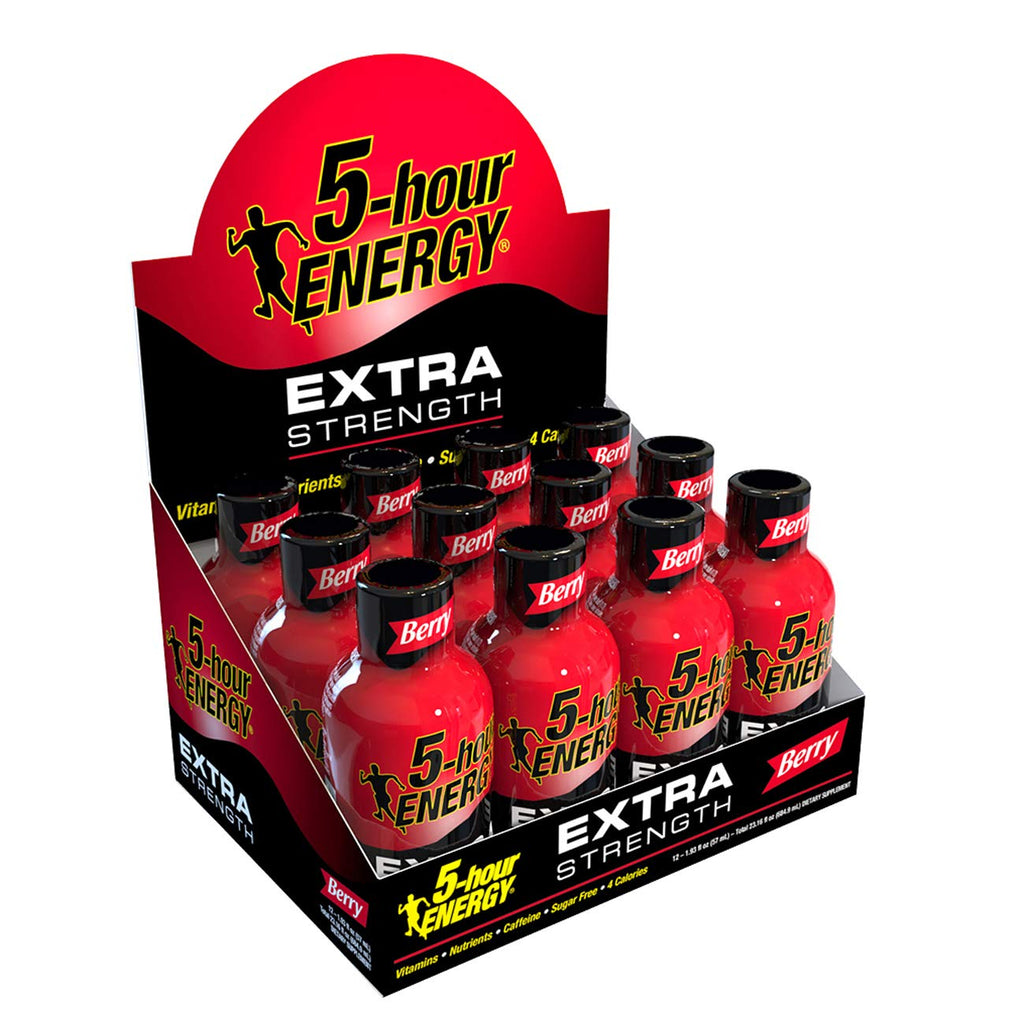 5-hour ENERGY 5 Hour Energy Hour ENERGY Shot, Extra Strength