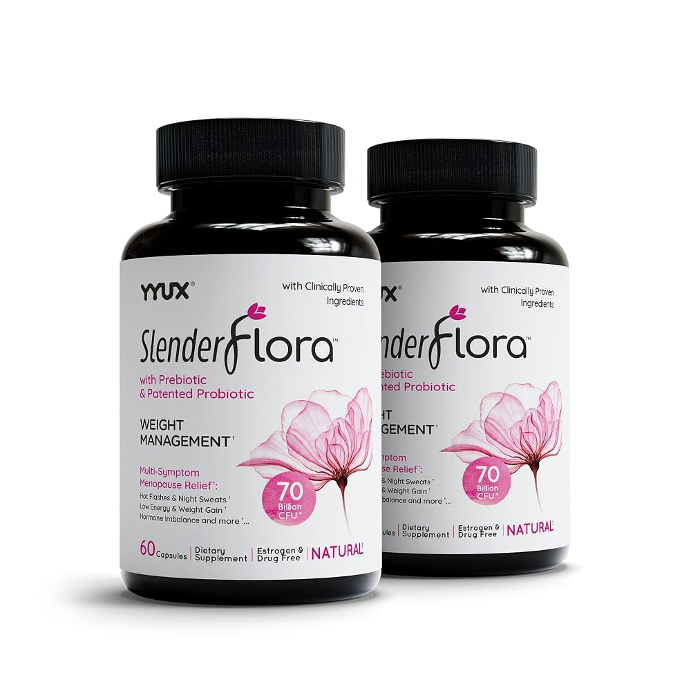 YYUX SlenderFlora - Menopause Probiotic Supplement