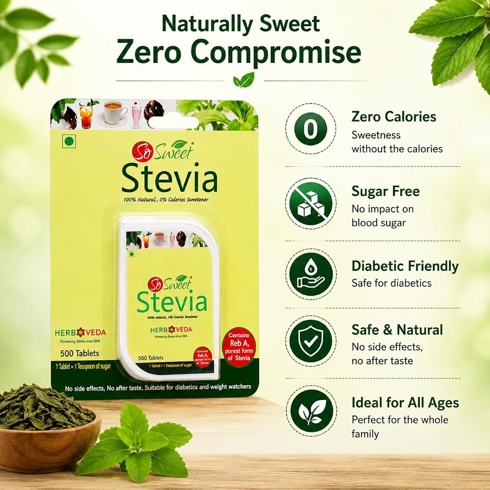 So Sweet Stevia Tablet Dispenser - Natural Sweetener - image 5