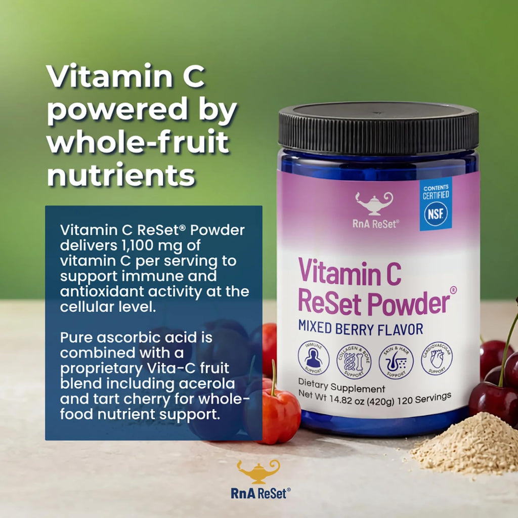RnA ReSet Vitamin C Reset Berry Flavored Powder - 14.8 oz - image 5