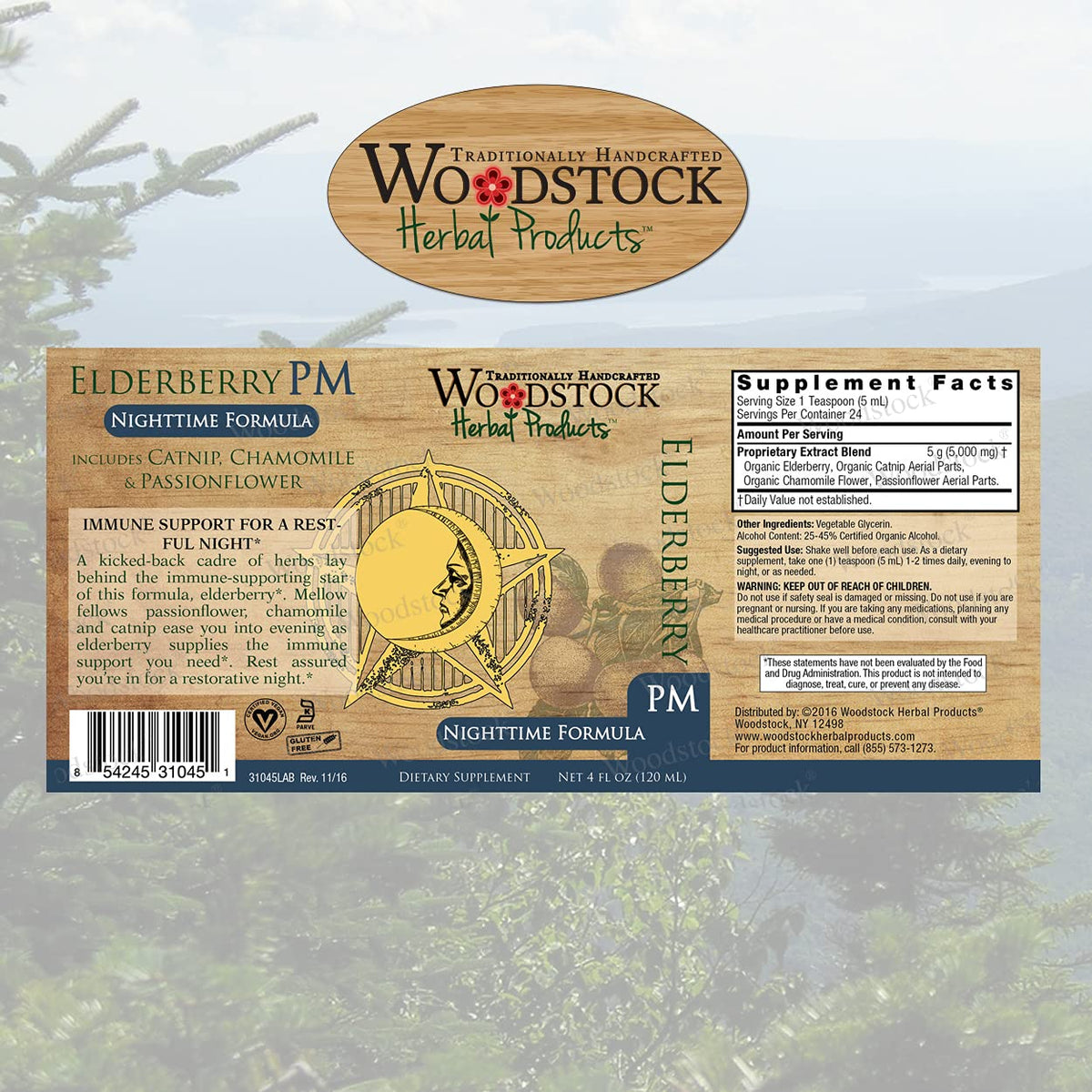 Woodstock Herbal Products Elderberry Liquid - 1 Count - image 2