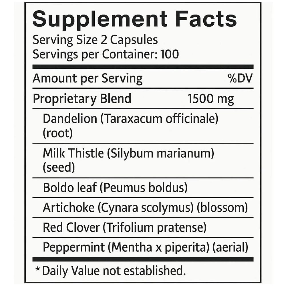 Manteniendo Tu Salud Liver, Kidney & Gallbladder Cleanse - 100 Capsules - image 2
