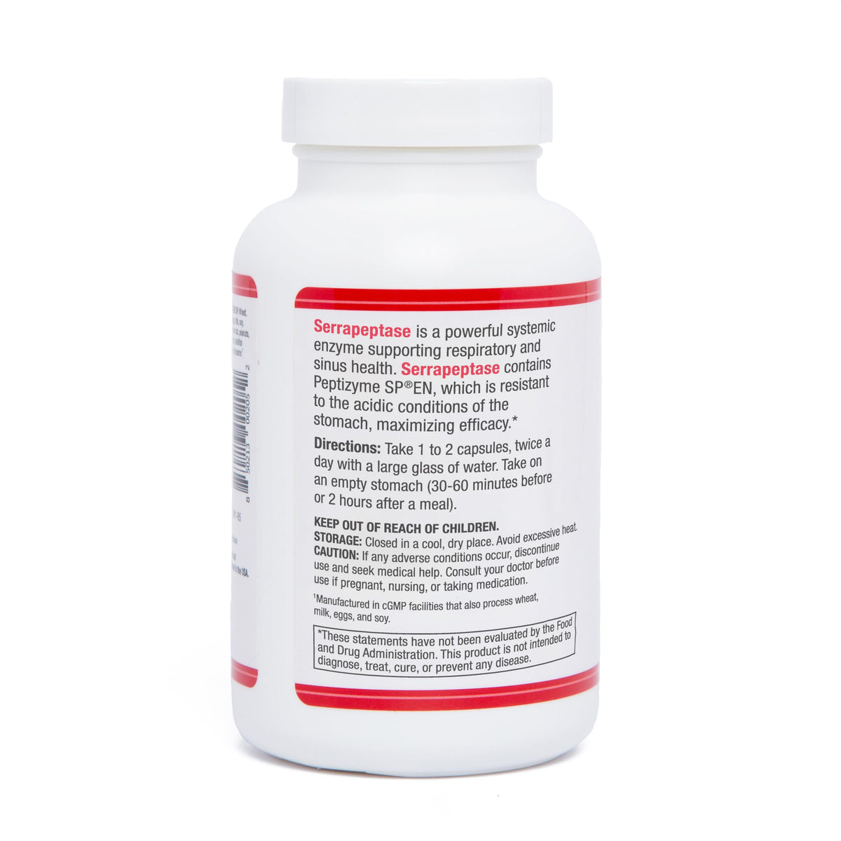 AST Enzymes Serrapeptase 80,000 SPU - 120 Vegetarian Capsules - image 2