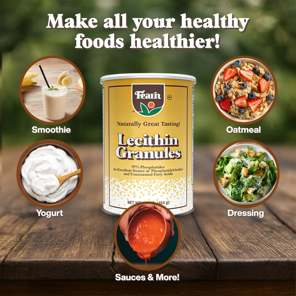 Fearn Soy Lecithin Granules Fat Emulsifier - 16 Oz (Pack of 2) - image 6
