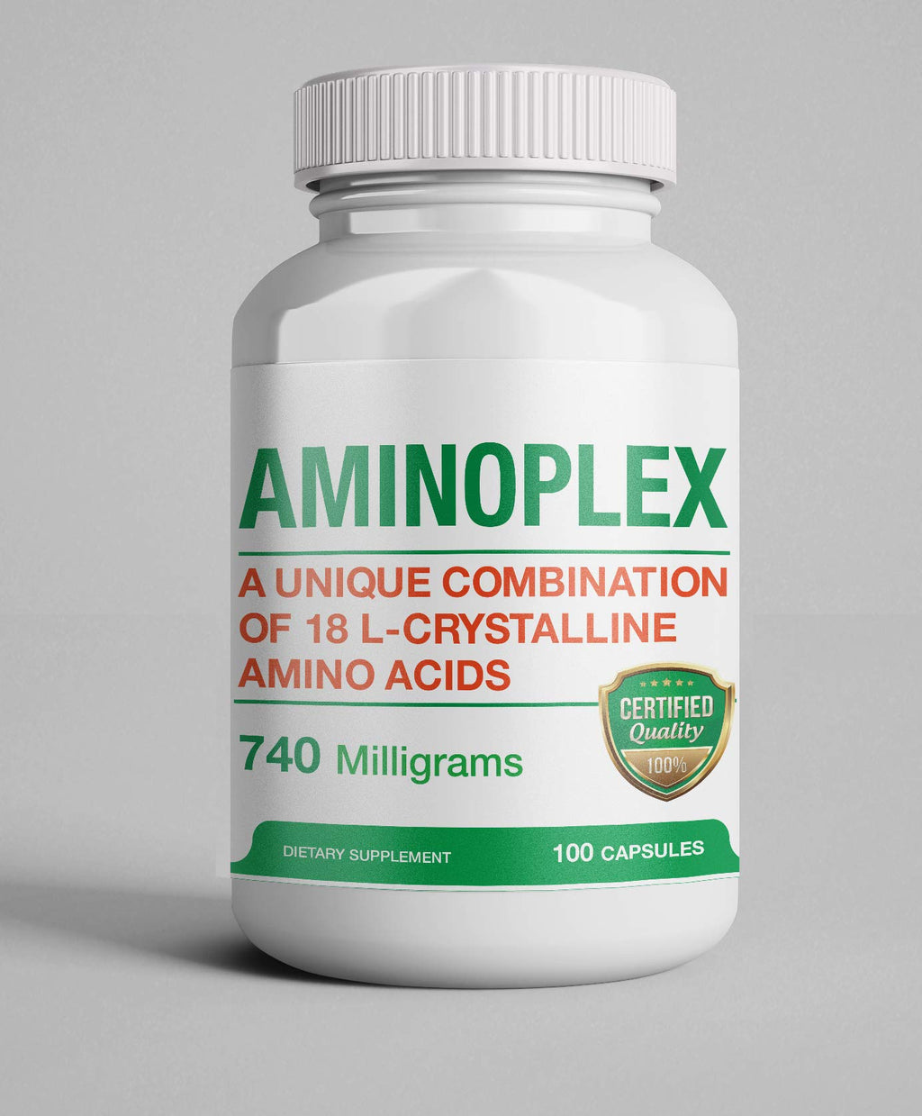 AminoVirox AMINOPLEX 740mg Amino Acid Blend - 100 Capsules - image 4