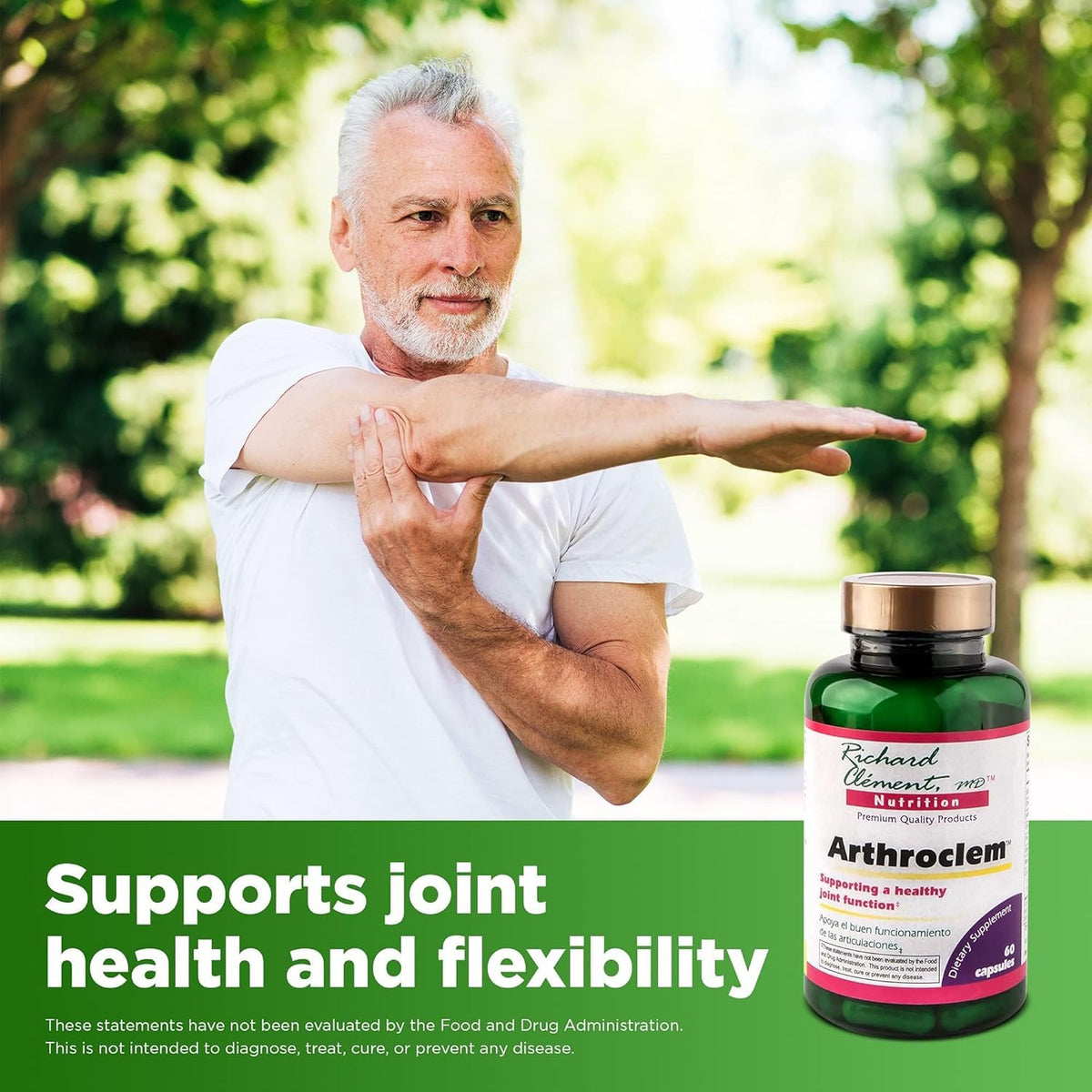 Richard Clement MD Nutrition Arthroclem Joint Health Supplement - 60 Capsules - image 3