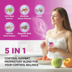 HOLLEGEND Cortisol Supplements for Women Men