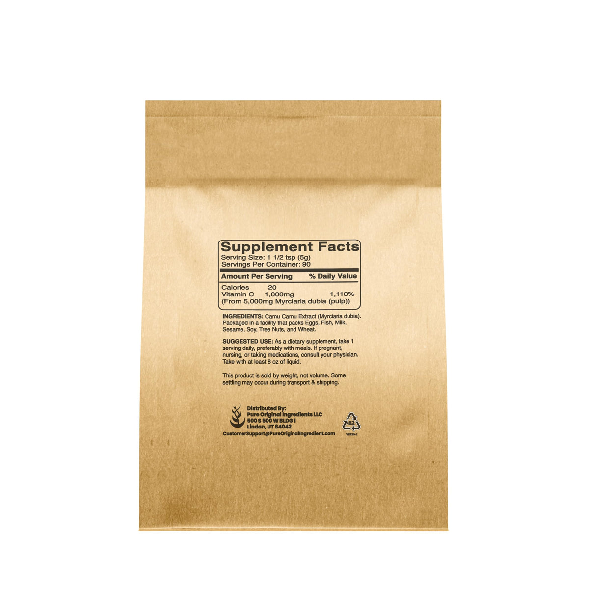Pure Original Ingredients Camu Camu