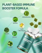 ORGMO Chlorophyll Gummies with Chlorella Spirulina - 120 Count - image 4