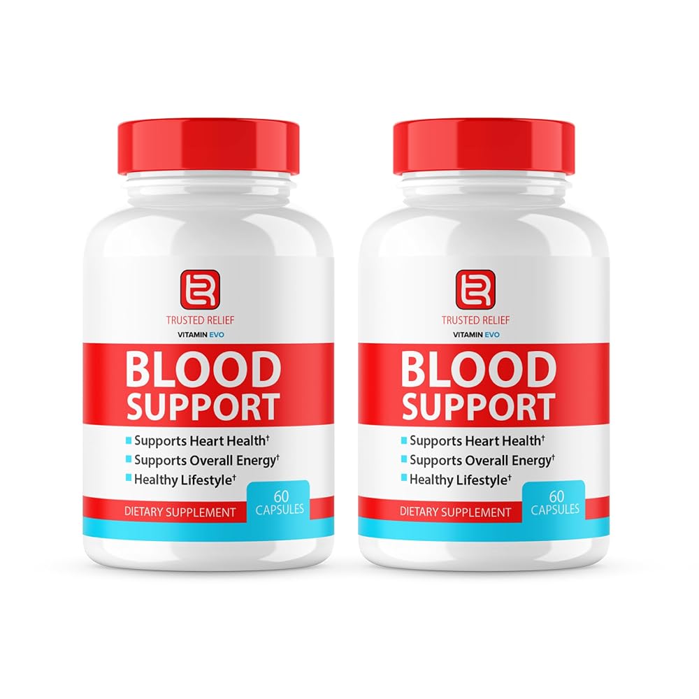 Vitamin Evo Trusted Relief Blood Support Capsules - 120 Capsules