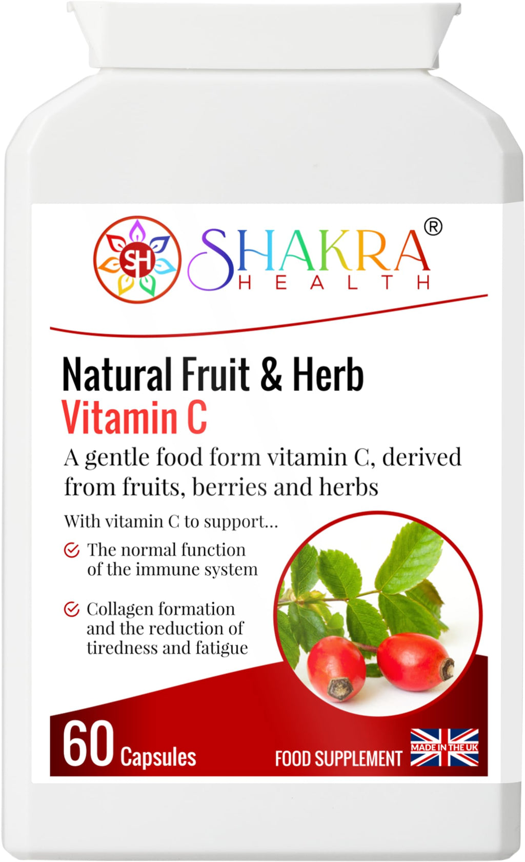 SH Shakra Health Natural Fruit & Herb Vitamin C - 1 Count