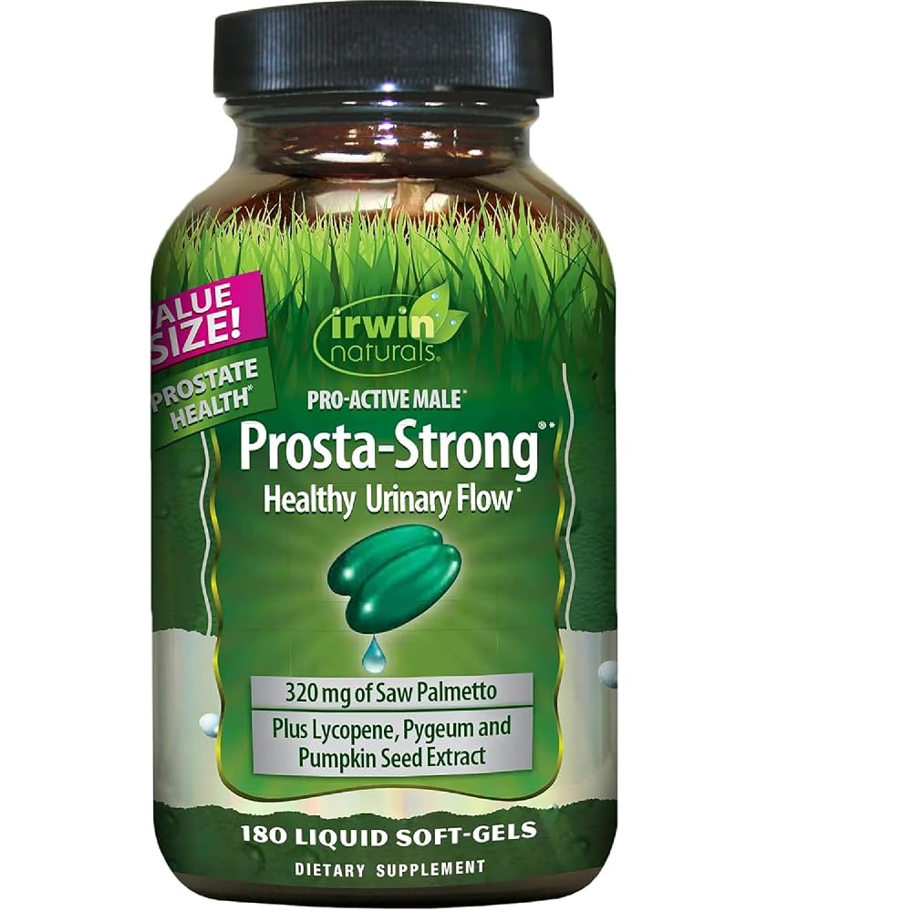 Irwin Naturals Prosta-Strong Daily Prostate Support Formula - 180 Softgels