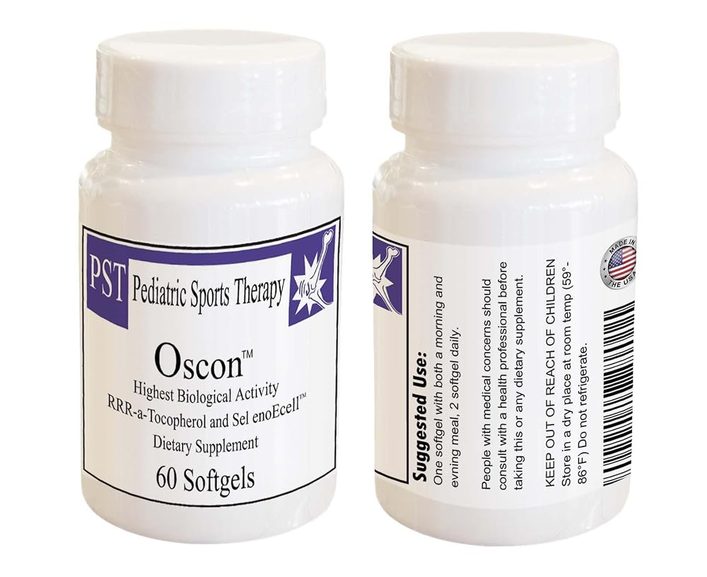 OSCON Vitamin E & Selenium Supplement - 60 Softgels