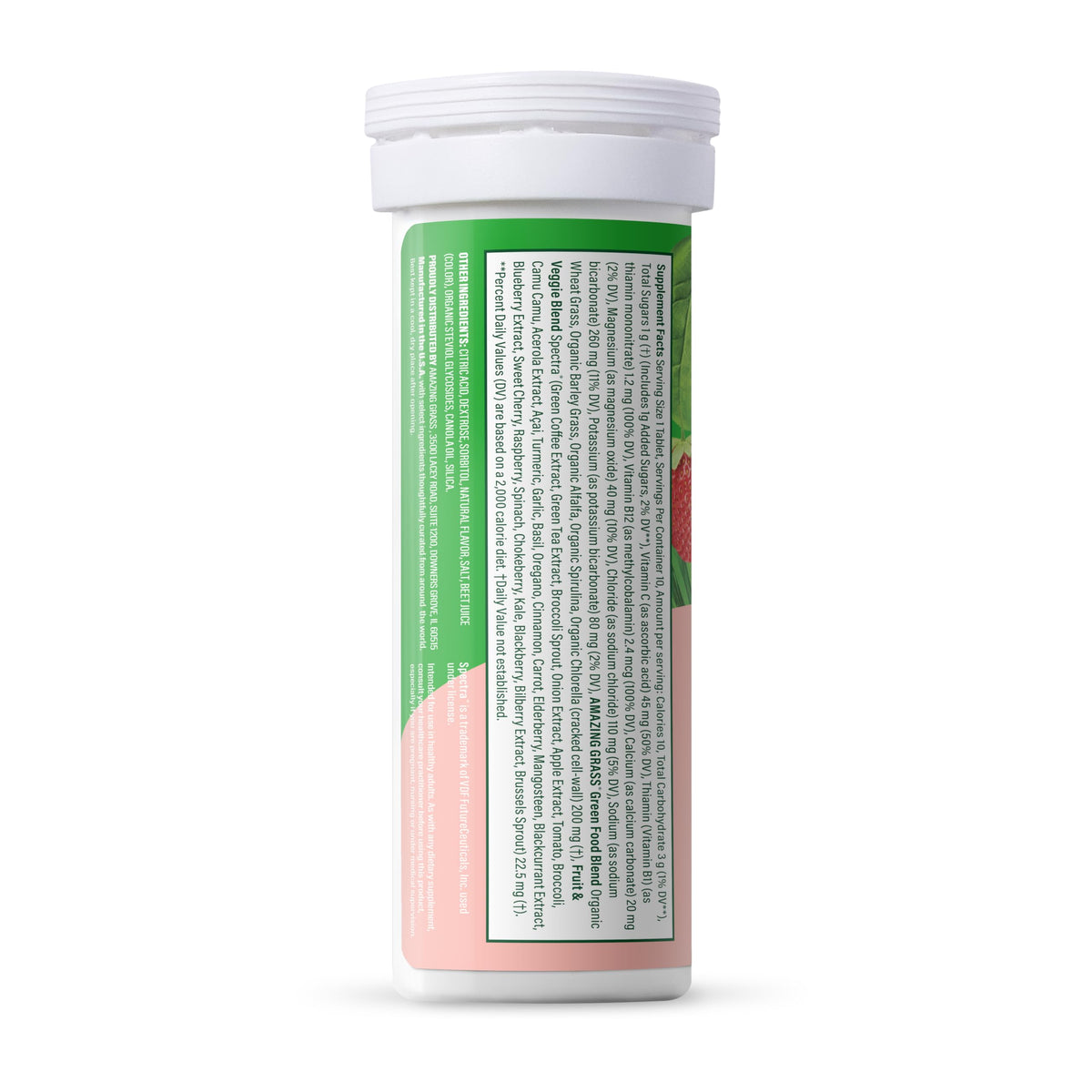 Amazing Grass Effervescent Fizzy Green Tablets