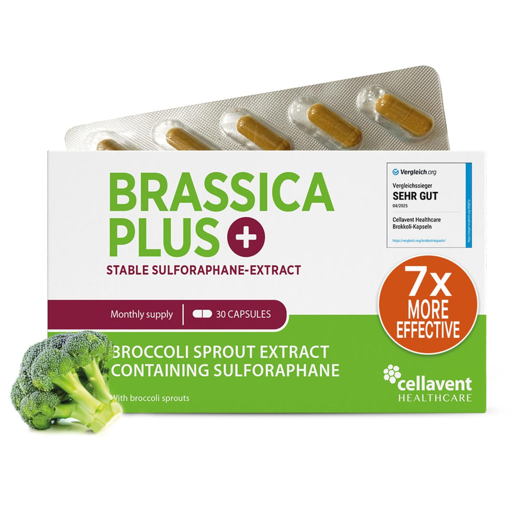 Cellavent Brassica Plus Sulforaphane Capsules - 30 Count