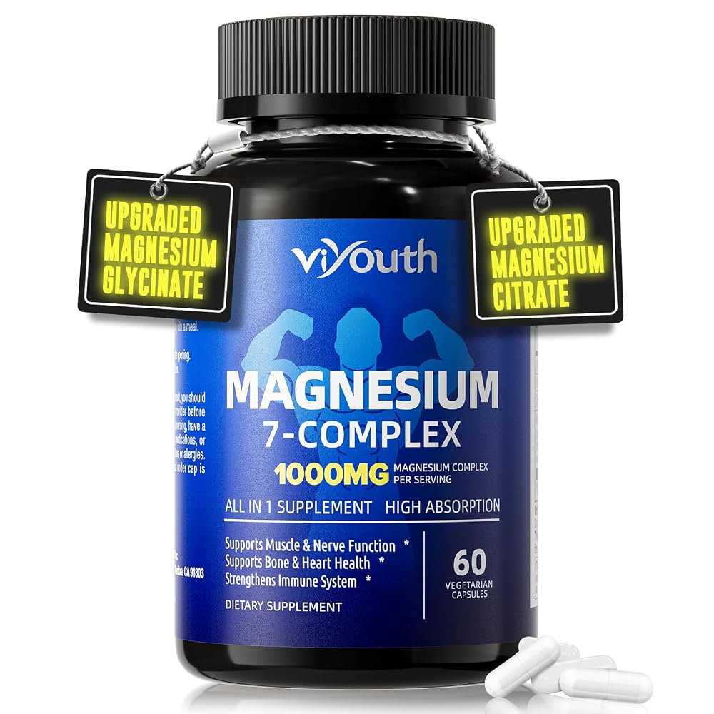 VIYOUTH Magnesium 7 Complex Supplement Advanced