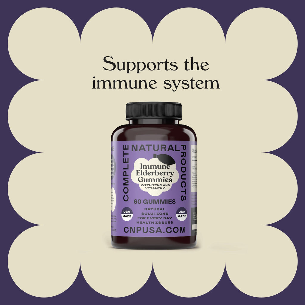Complete Natural Products Elderberry Gummies with Zinc & Vitamin C - 60 Count - image 5