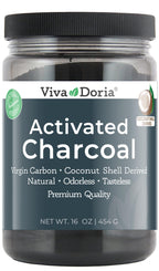 Viva Doria Virgin Activated Charcoal Powder - 16 Oz