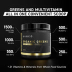 Kaged Organic Greens Elite Powder Berry - 30 Servings - image 2